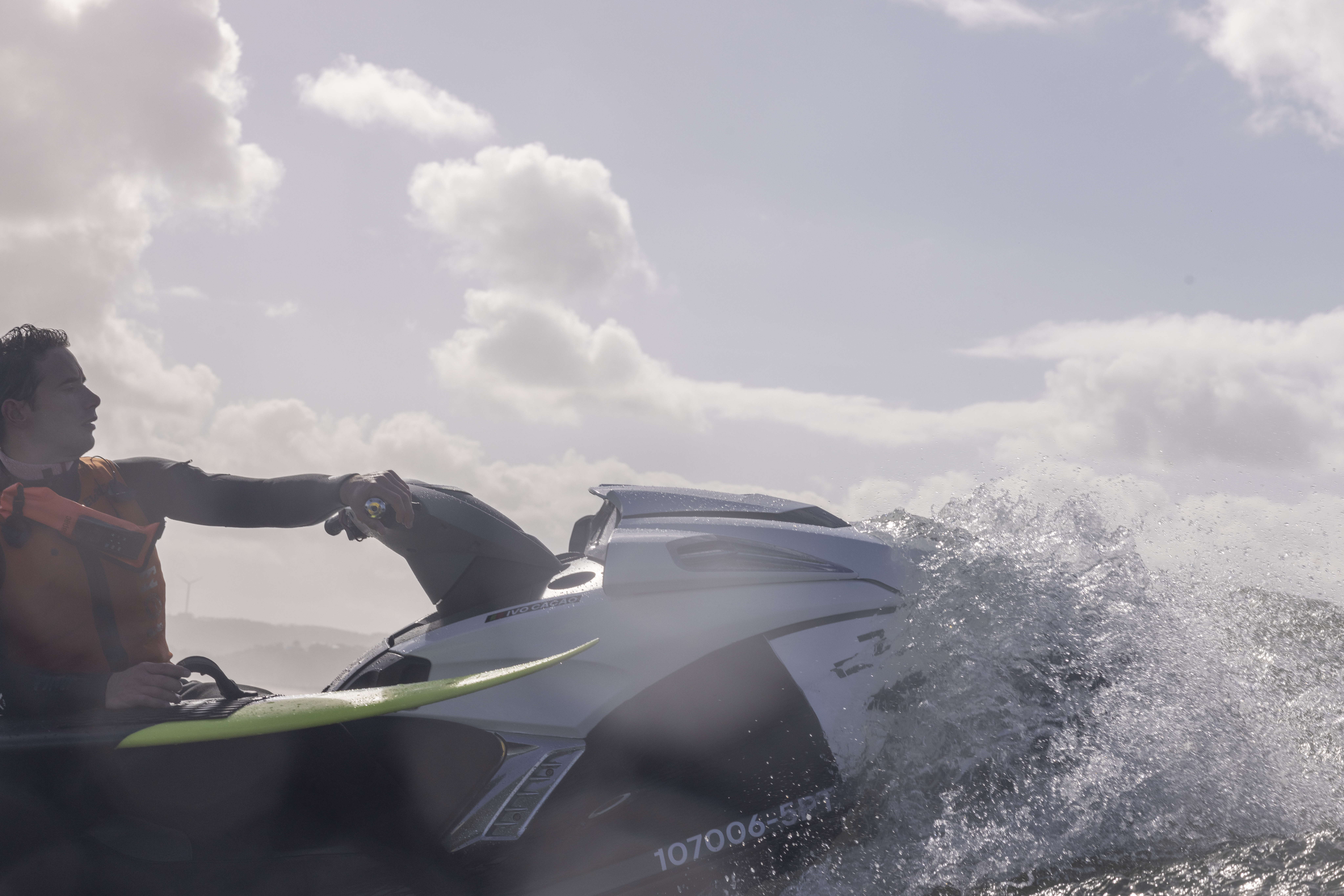 Jet ski operations and ocean support