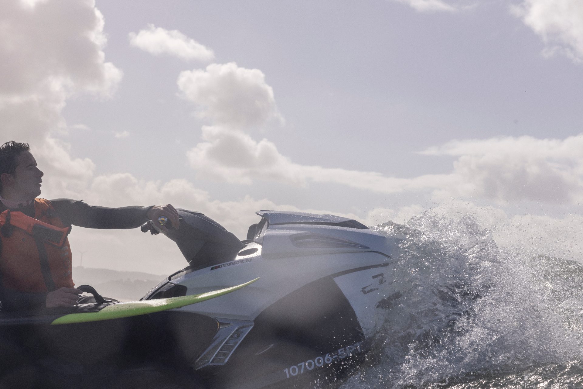 Jet ski operations and ocean support