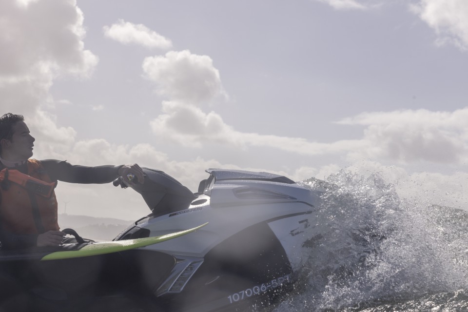 Jet ski operations and ocean support