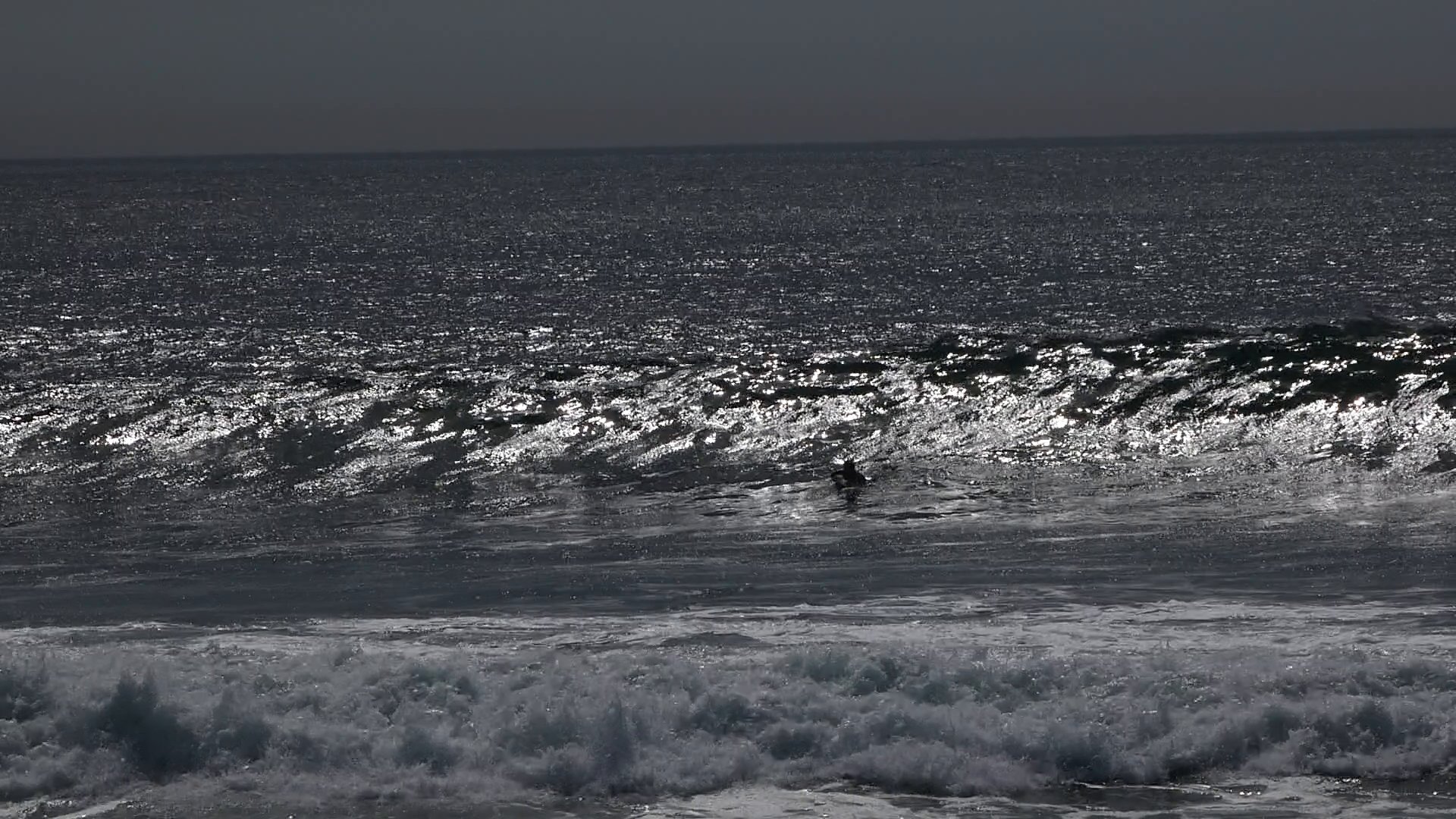 Surfed wave, three turns