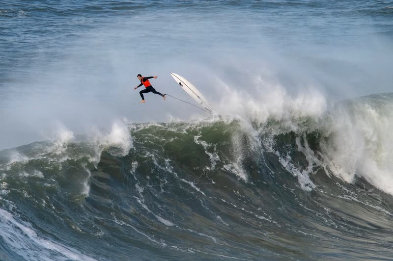 Air drop, Nazaré